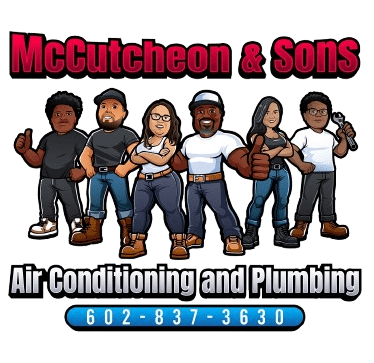 McCutcheon & Sons Air Conditioning and Plumbing Logo Transparent